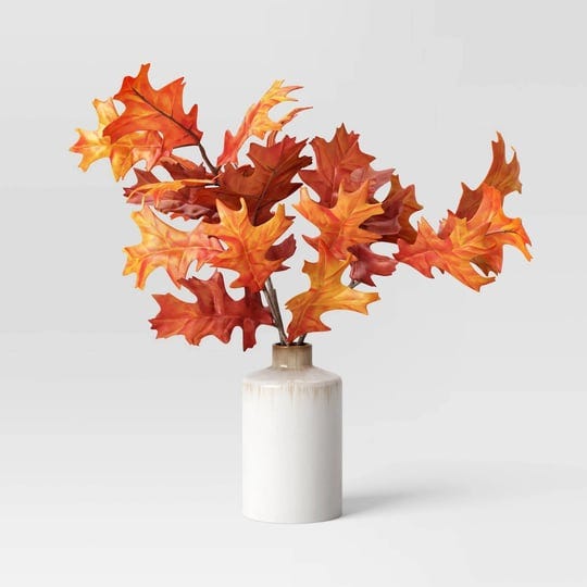 oak-leaf-arrangement-in-ceramic-pot-threshold-1