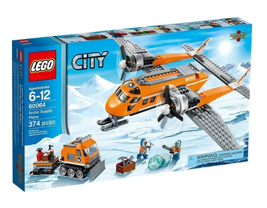 Lego City Arctic Supply Plane Building Set | Image