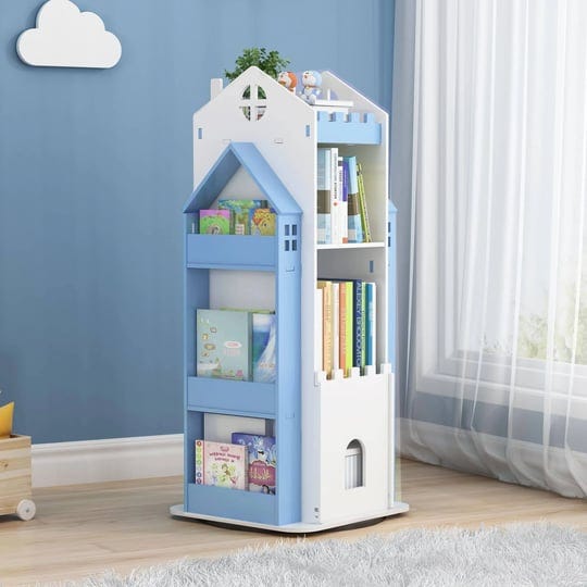 myoyay-rotating-bookshelf-kids-360-rotating-childrens-bookcase-3-tier-swivel-bookshelf-stackable-boo-1