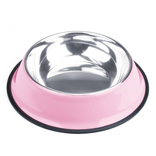 72oz-pink-stainless-steel-dog-bowl-1