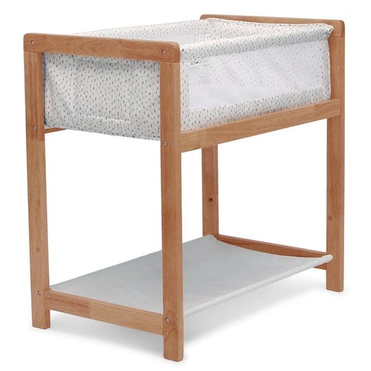 delta-children-classic-wood-bedside-bassinet-sleeper-portable-crib-with-high-end-wood-frame-paint-da-1