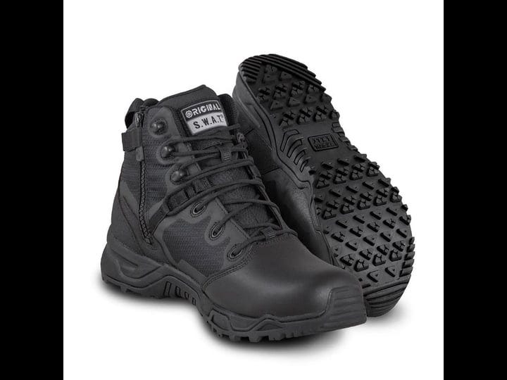original-swat-alpha-fury-6-polishable-toe-side-zip-mens-boots-7-5-regular-black-1