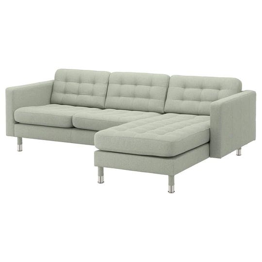 ikea-morabo-sofa-with-chaise-gunnared-light-green-width-96-1-8-1