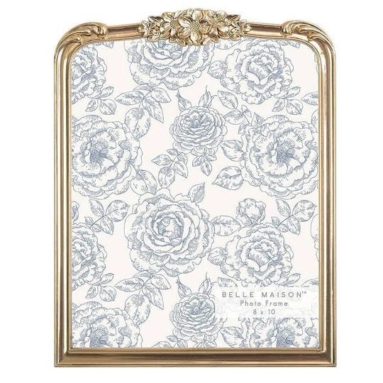 belle-maison-8-x-10-floral-tabletop-frame-gold-8x10-1