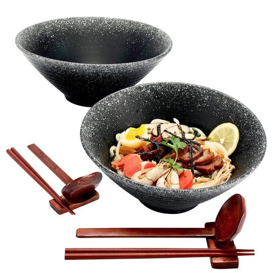 vudeco-black-ceramic-japanese-ramen-bowl-set-50oz-large-ramen-bowls-with-chopsticks-spoons-and-chops-1