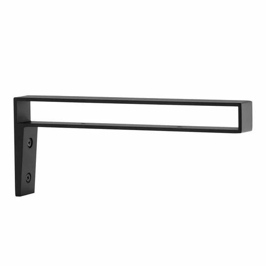 10-in-matte-black-strap-bracket-for-wood-shelving-14190-1