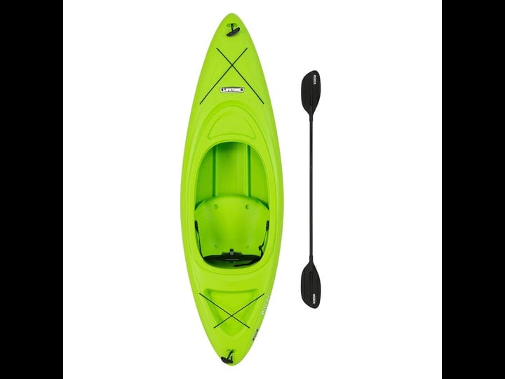 lifetime-pacer-8-ft-sit-in-kayak-paddle-included-91032-green-1