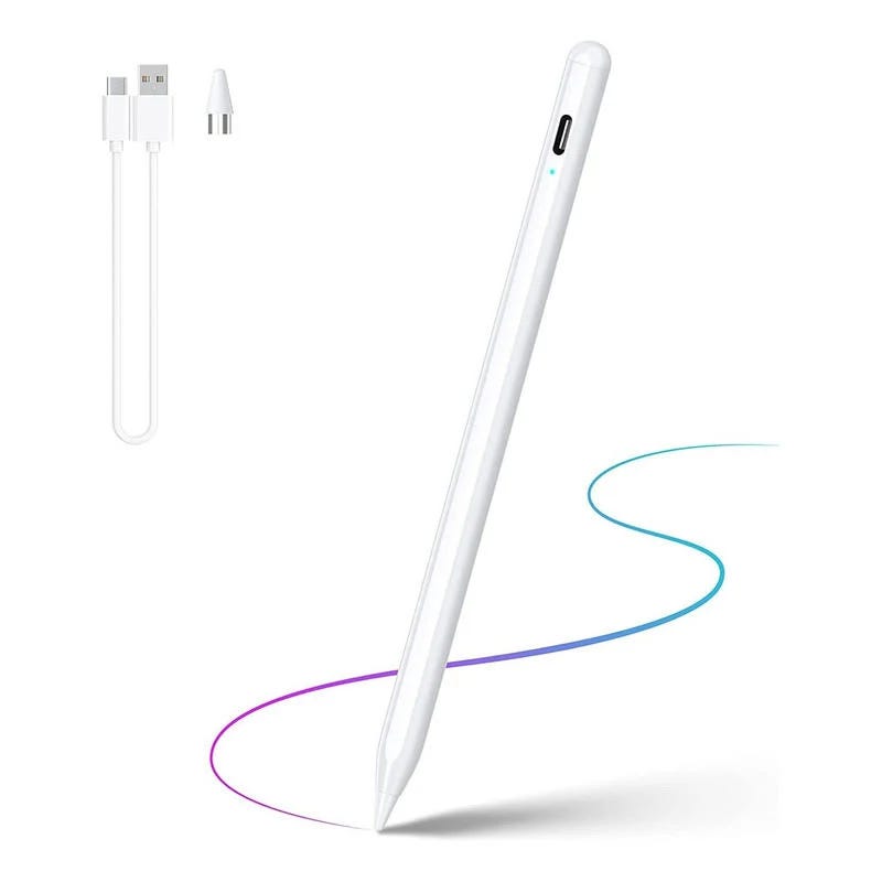 Versatile Active Stylus Pen for iOS and Android Touchscreens | Image