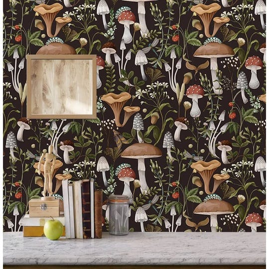 mushroom-forest-peel-and-stick-wallpaper-bay-isle-home-1