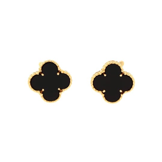 van-cleef-arpels-vintage-alhambra-earrings-18k-yellow-gold-onyx-1