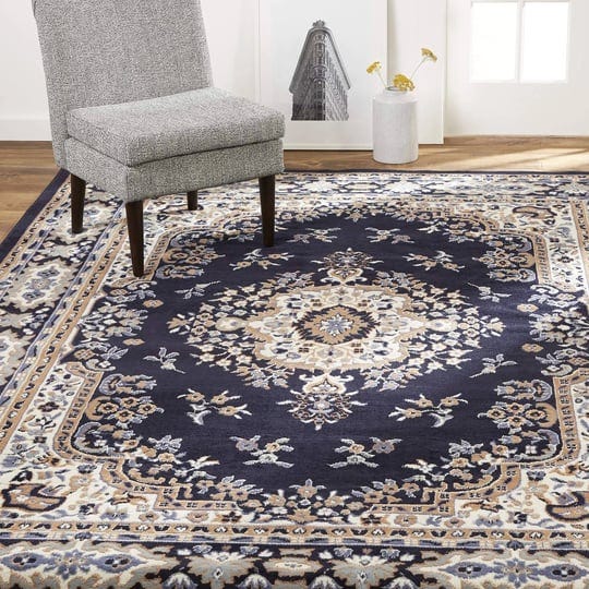 home-dynamix-premium-traditional-oriental-medallion-area-rug-navy-1