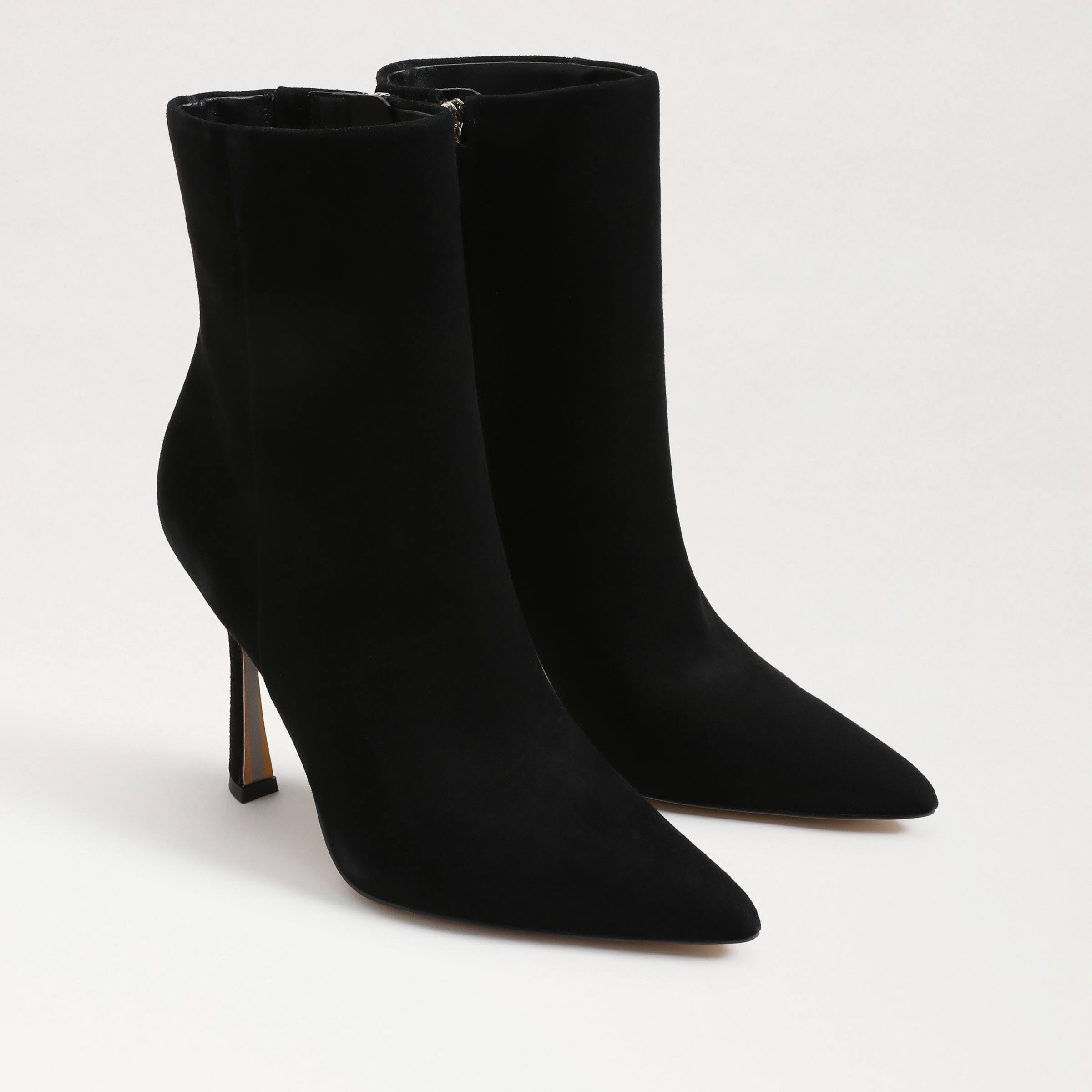 Classic Sam Edelman Ella Pointed Black Bootie | Image