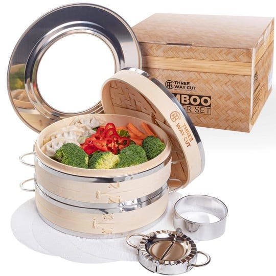 dumpling-bamboo-steamer-10-inch-2-tier-wooden-basket-with-handle-ring-adapter-reusable-silicone-line-1