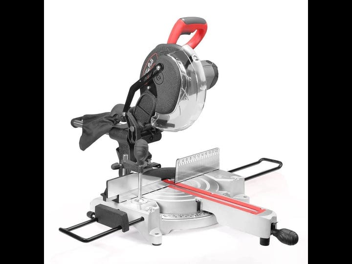 xtremepowerus-10-inch-sliding-miter-saw-red-beam-guide-adjustable-cutting-angle-13-amp-motor-1