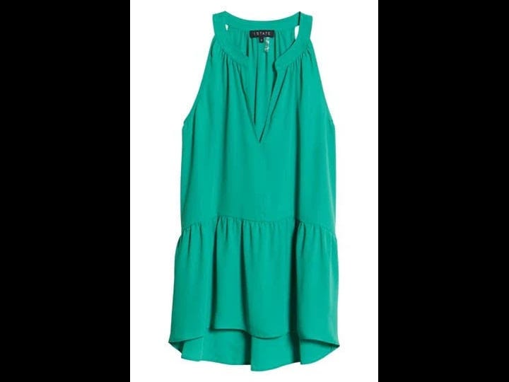 1-state-womens-split-neck-peplum-top-green-size-medium-1