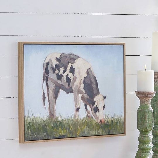 antique-farmhouse-grazing-dairy-cow-framed-canvas-wall-art-1