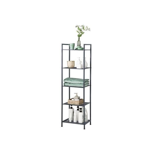 songmics-bathroom-shelf-5-tier-storage-rack-industrial-style-extendable-plant-stand-with-adjustable--1