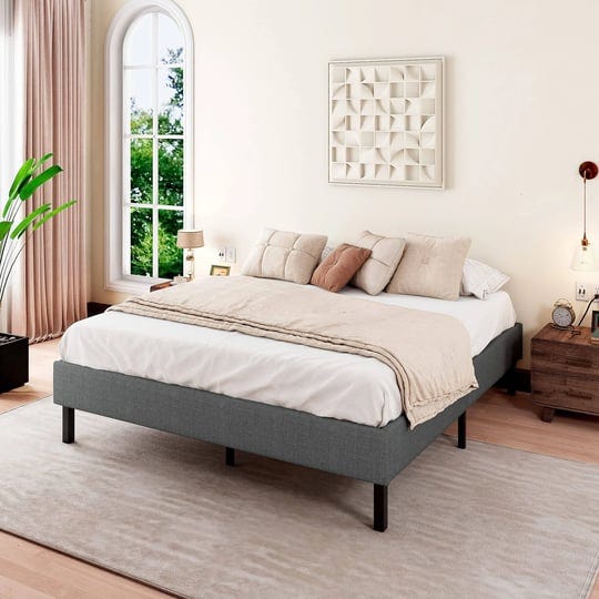 allewie-queen-size-upholstered-platform-bed-frame-wood-slats-support-low-profile-bed-frame-no-box-sp-1