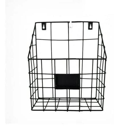 qumonin-wall-mounted-rack-multifunctional-hanging-storage-shelf-black-magazine-rack-book-newspaper-s-1