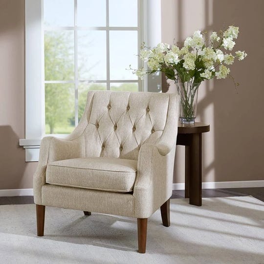 transtional-design-button-tufted-accent-chair-arm-chair-side-chairs-beige-1