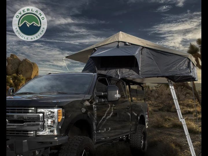 overland-vehicle-systems-nomadic-4-extended-roof-top-tent-dark-gray-green-1