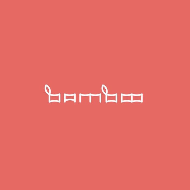 Clever Typographic Logos - Bamboo