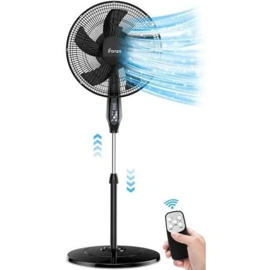 16-pedestal-fan-with-remote-ifanze-3-speed-height-adjustment-standing-fan-8h-timer-oscillating-cooli-1