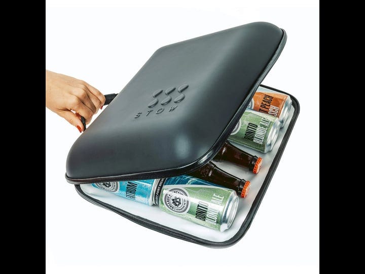 stowco-small-portable-travel-cooler-bag-beach-supplies-bottle-holder-insulated-golf-beer-cooler-slim-1