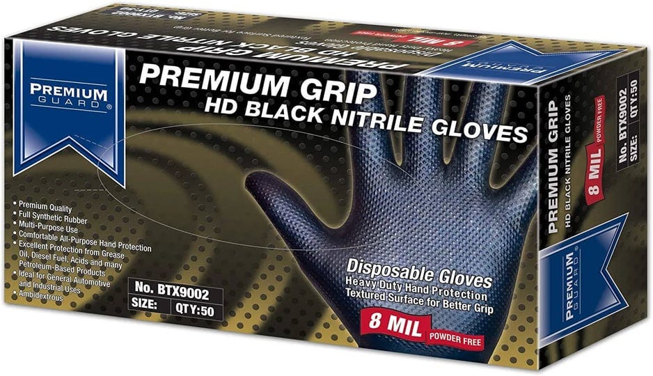 premium-guard-nitrile-gloves-heavy-duty-8-mil-disposable-powder-free-black-50-gloves-per-box-x-large-1