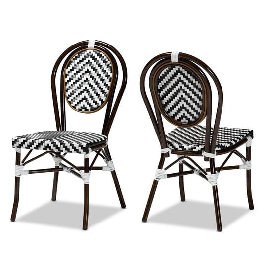 baxton-studio-alaire-classic-french-black-and-white-weaving-and-dark-brown-metal-2-piece-outdoor-din-1