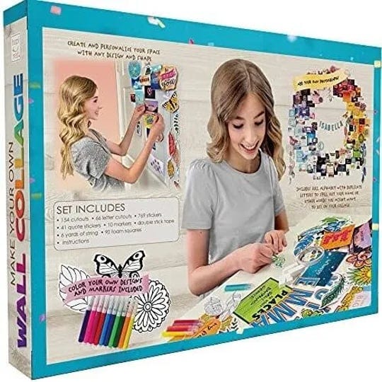 hapinest-diy-wall-collage-picture-arts-and-crafts-kit-for-teen-girls-gifts-ages-10-11-12-13-14-years-1