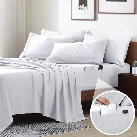 swift-home-soft-microfiber-storage-pocket-fitted-sheet-white-twin-1