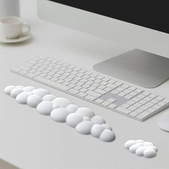 cloud-keyboard-wrist-rest-with-mouse-pad-white-cloud-shaped-design-with-leather-surface-memory-foam--1