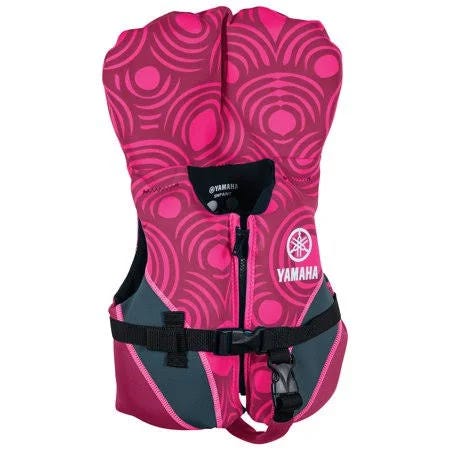 Yamaha Infant Life Jacket for Kids, Pink & Watertight Neoprene Design | Image