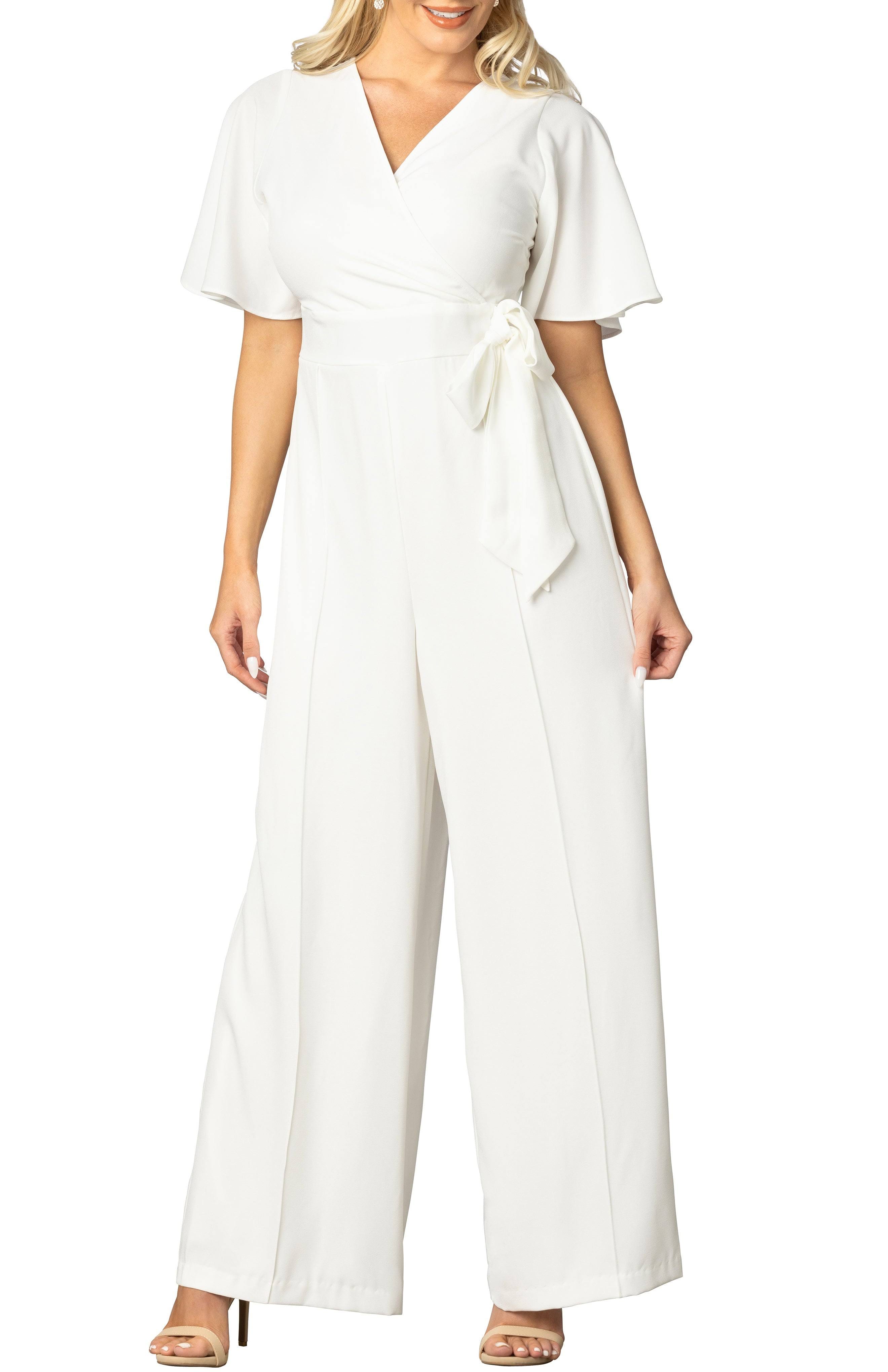 Sophisticated White Jumpsuit for Women | Image