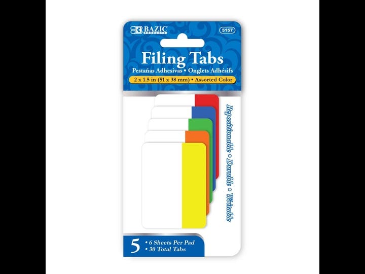 bazic-6-ct-2-x-1-5-filing-tabs-5-pack-1