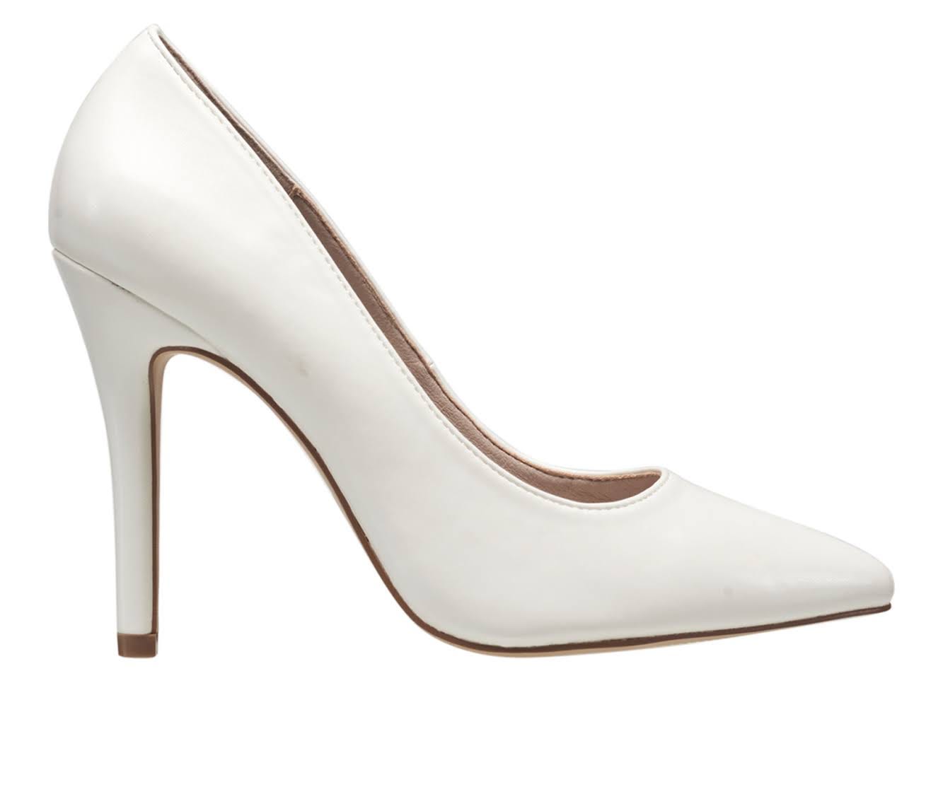 French Connection Women's White Sierra Pump Dress Shoes - Size 7.5M | Image