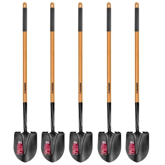 47-in-l-wood-handle-carbon-steel-digging-shovel-with-grip-set-of-5-pieces-1