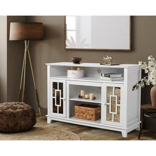 vingli-tv-stand-for-55-inch-tv-white-tv-stand-entertainment-center-mirror-doors-1