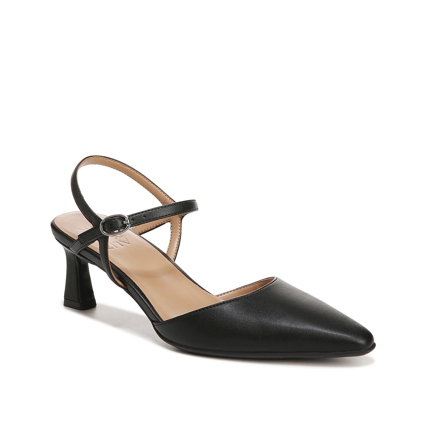 Sustainable Comfort: Tara Ankle Strap Pumps by Naturalizer | Image
