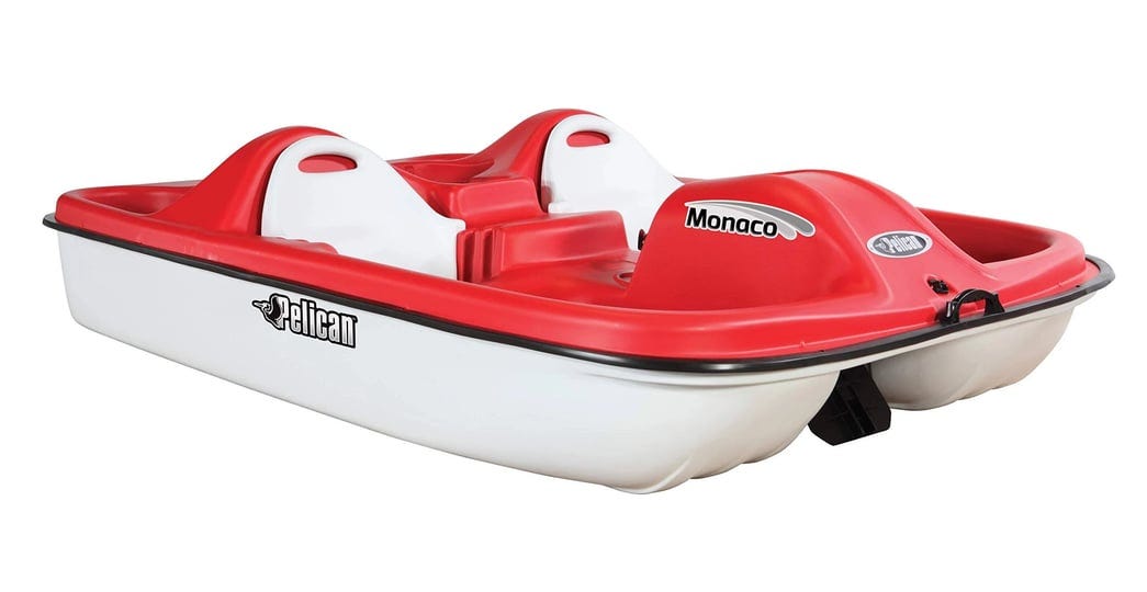 pelican-monaco-pedal-boat-adjustable-5-seat-pedal-boat-size-90-x-62-5-x-19-25-red-white-1