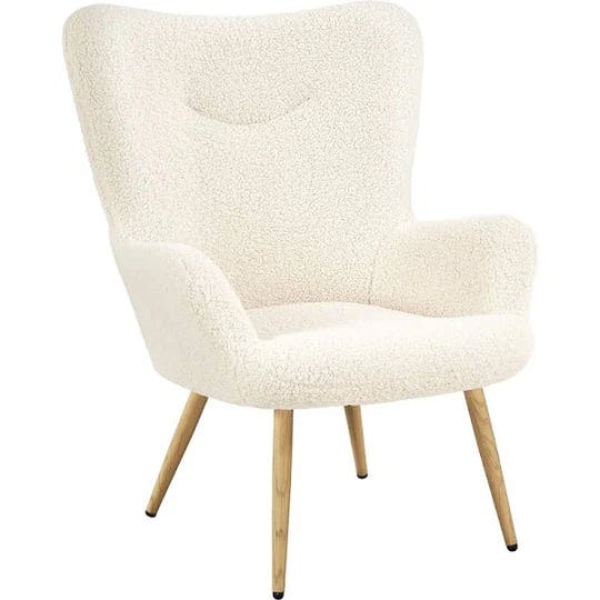 yaheetech-boucle-accent-chair-modern-fluffy-sherpa-armchair-with-high-back-and-wood-tone-metal-legs--1