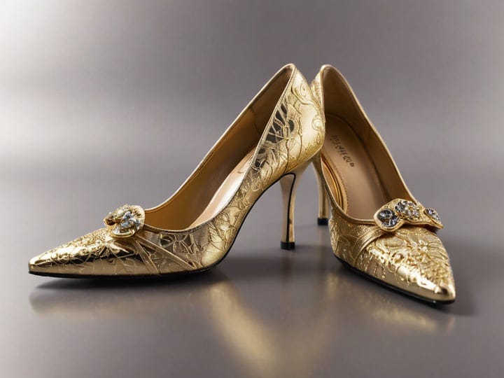 Gold-Evening-Shoes-Low-Heel-6