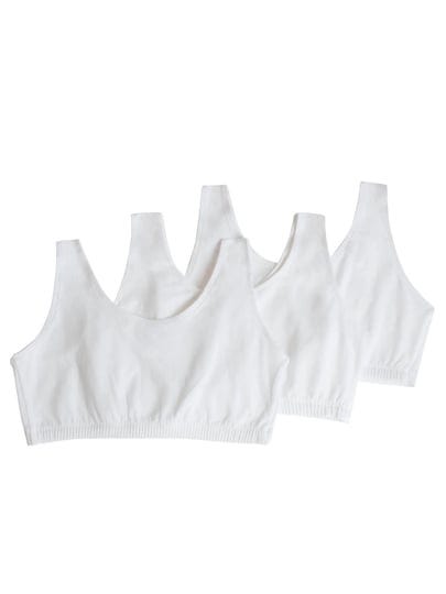 fruit-of-the-loom-9012-tank-style-sports-bra-3-pack-womens-size-44-white-1