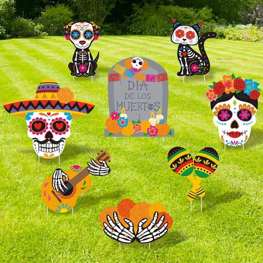 day-of-the-dead-yard-signs-d-a-de-los-muertos-outdoor-lawn-decorations-sugar-skulls-welcome-signage--1