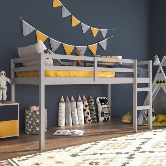 campbell-wood-twin-junior-loft-bunk-bed-gray-by-hillsdale-living-essentials-size-twin-loft-bed-1