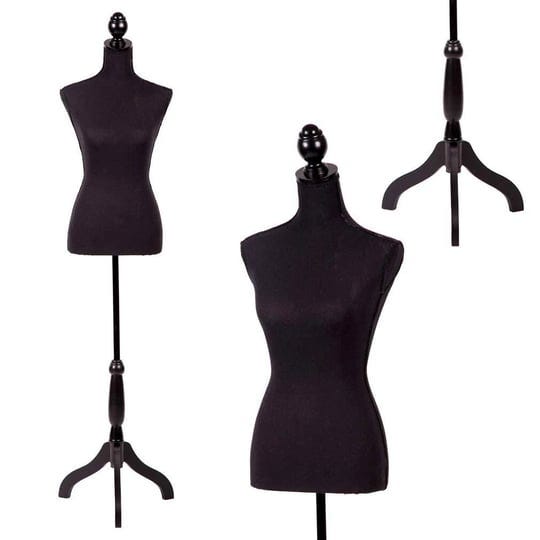 fdw-mannequin-manikin-60-67height-adjustable-female-dress-model-display-torso-body-tripod-stand-clot-1