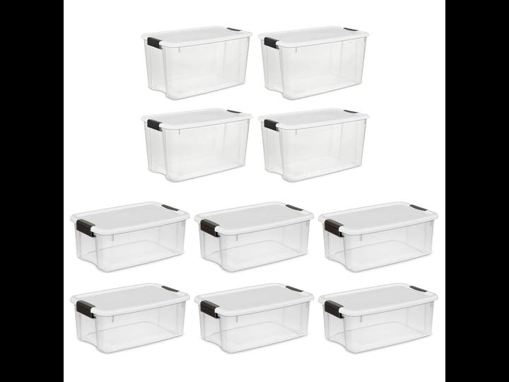 sterilite-4-sets-of-70-qt-latch-lid-tote-6-sets-of-18-qt-latch-lid-tote-clear-1