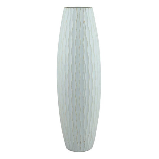 stonebriar-collection-large-weathered-wood-vase-white-1