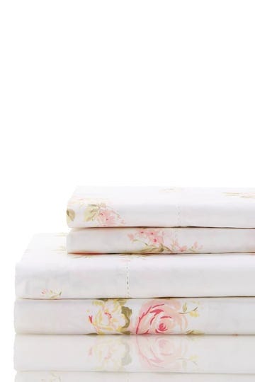 melange-home-400-thread-count-cotton-rose-bouquet-sheet-set-white-pink-1